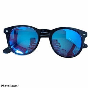 Steve Madden ROUND MIRROR LENS THIN FRAME RET